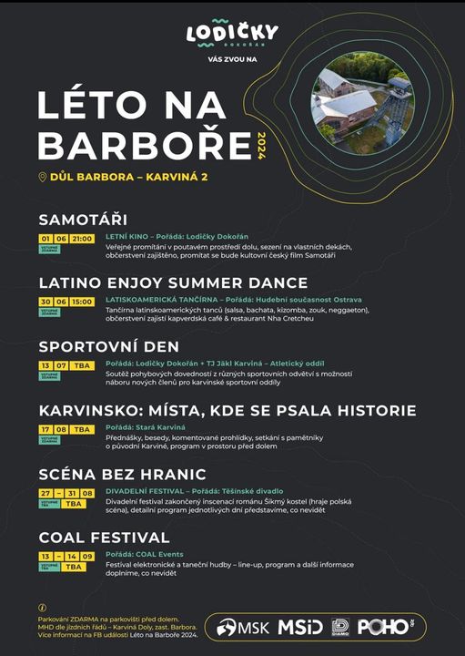 Léto na Barboře 2024 - Karvinsko: místa, kde se psala historie